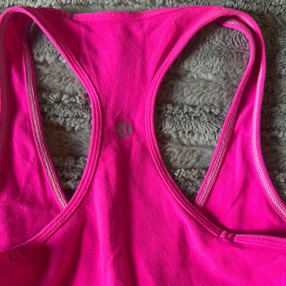 Lululemon  Pink Racerback Tank top - Picture 4 of 4